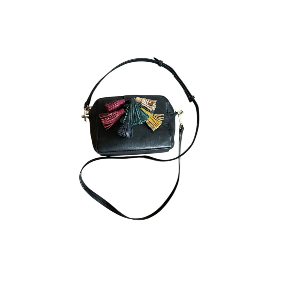 Rebecca Minkoff Mini Sofia Tassel Crossbody Leather Handbag Boho Casual